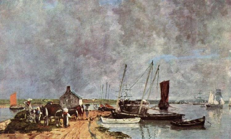 Eugene Boudin Seehafen